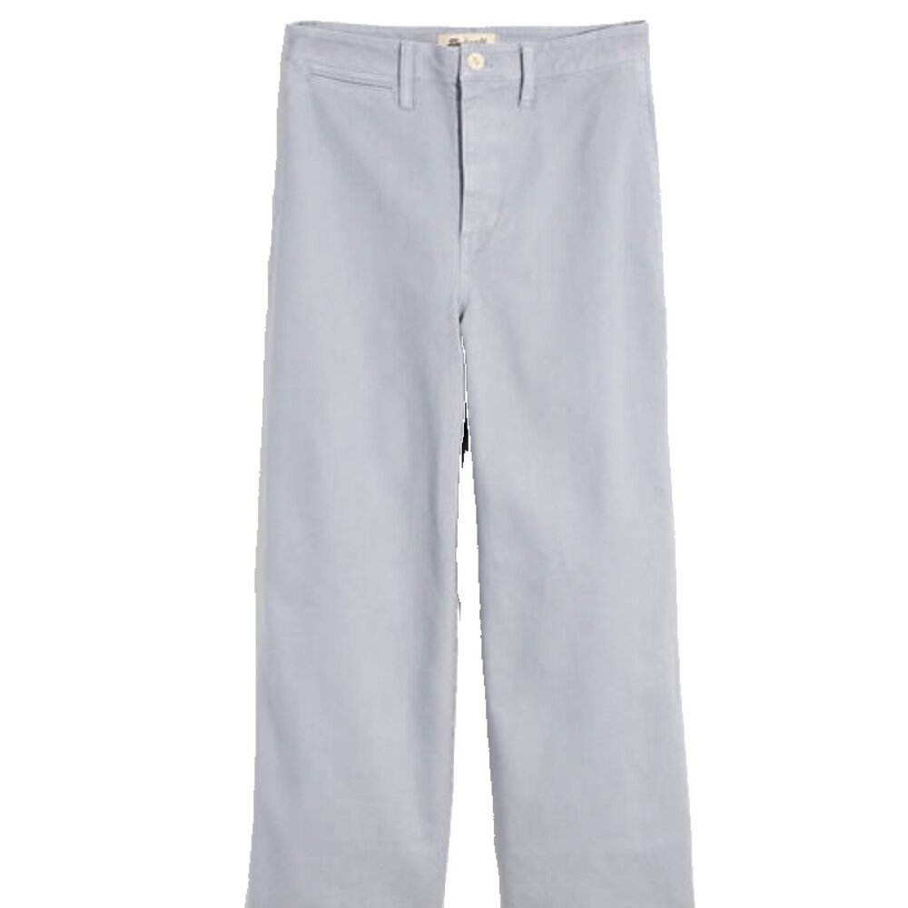 Madewell Emmett slim wide leg crop pant Size 30 / 10